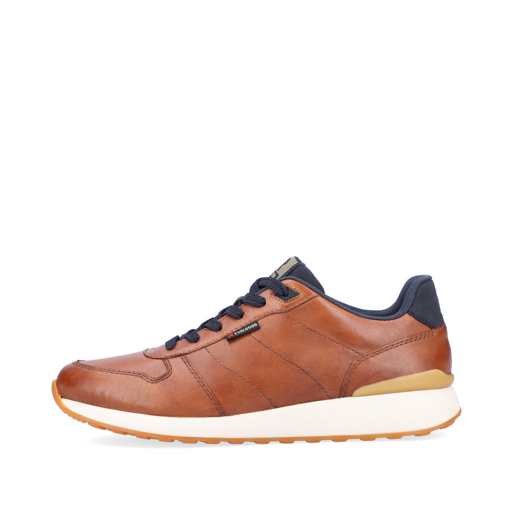 Rieker 07605-24 Evolution Brown & Navy Sneakers