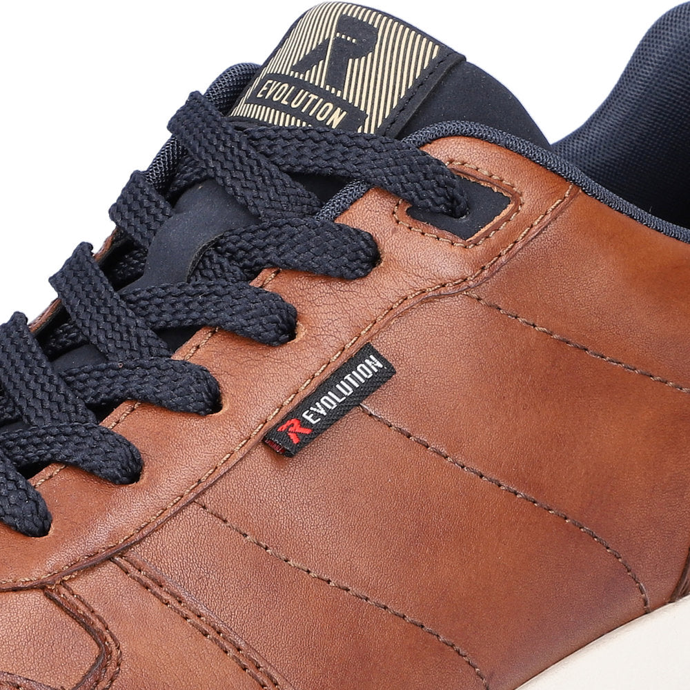 Rieker 07605-24 Evolution Brown & Navy Sneakers