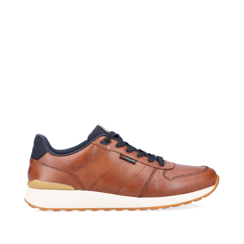 Rieker 07605-24 Evolution Brown & Navy Sneakers