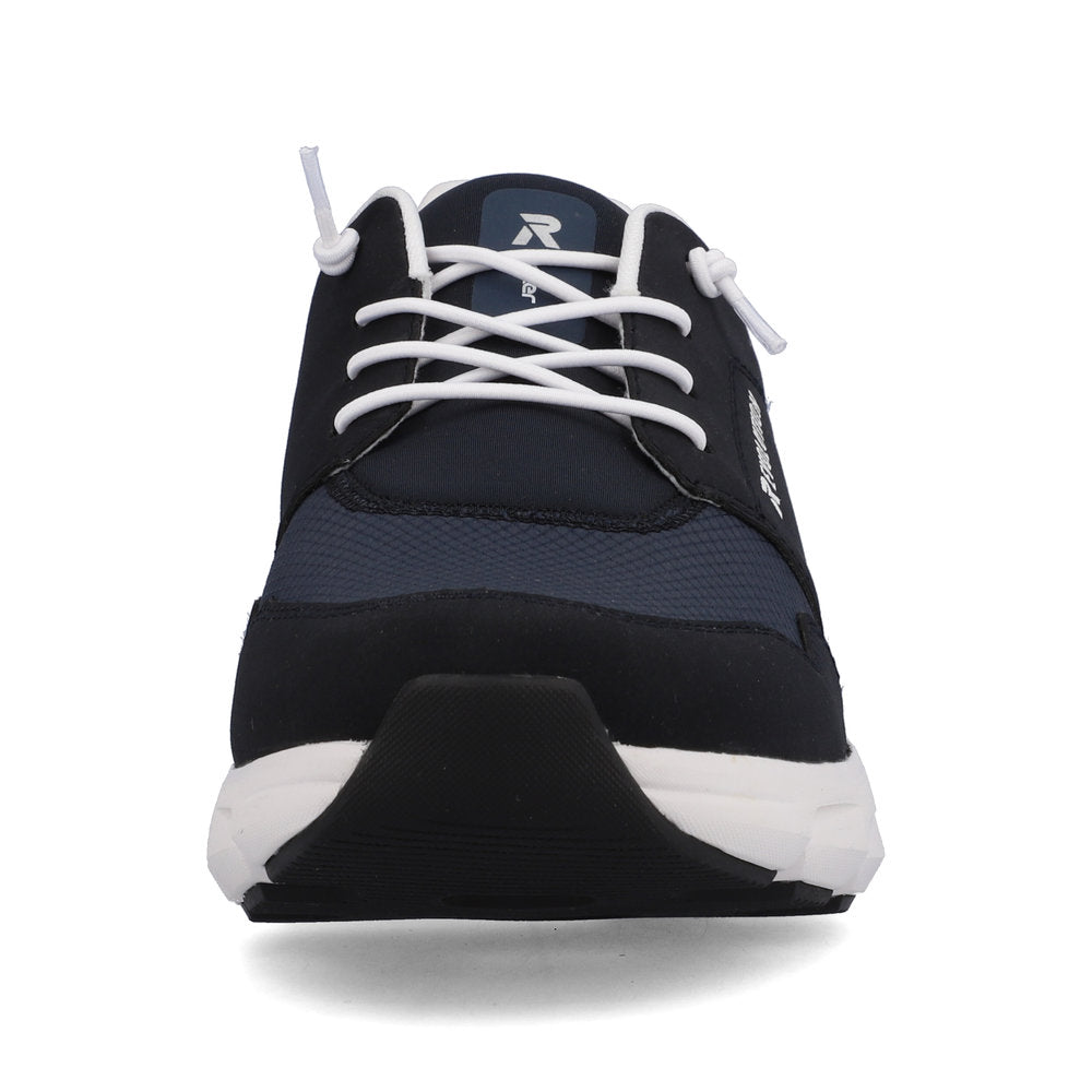Rieker 07811-14 Evolution Navy Combi Sneakers with White & Black Spare Laces