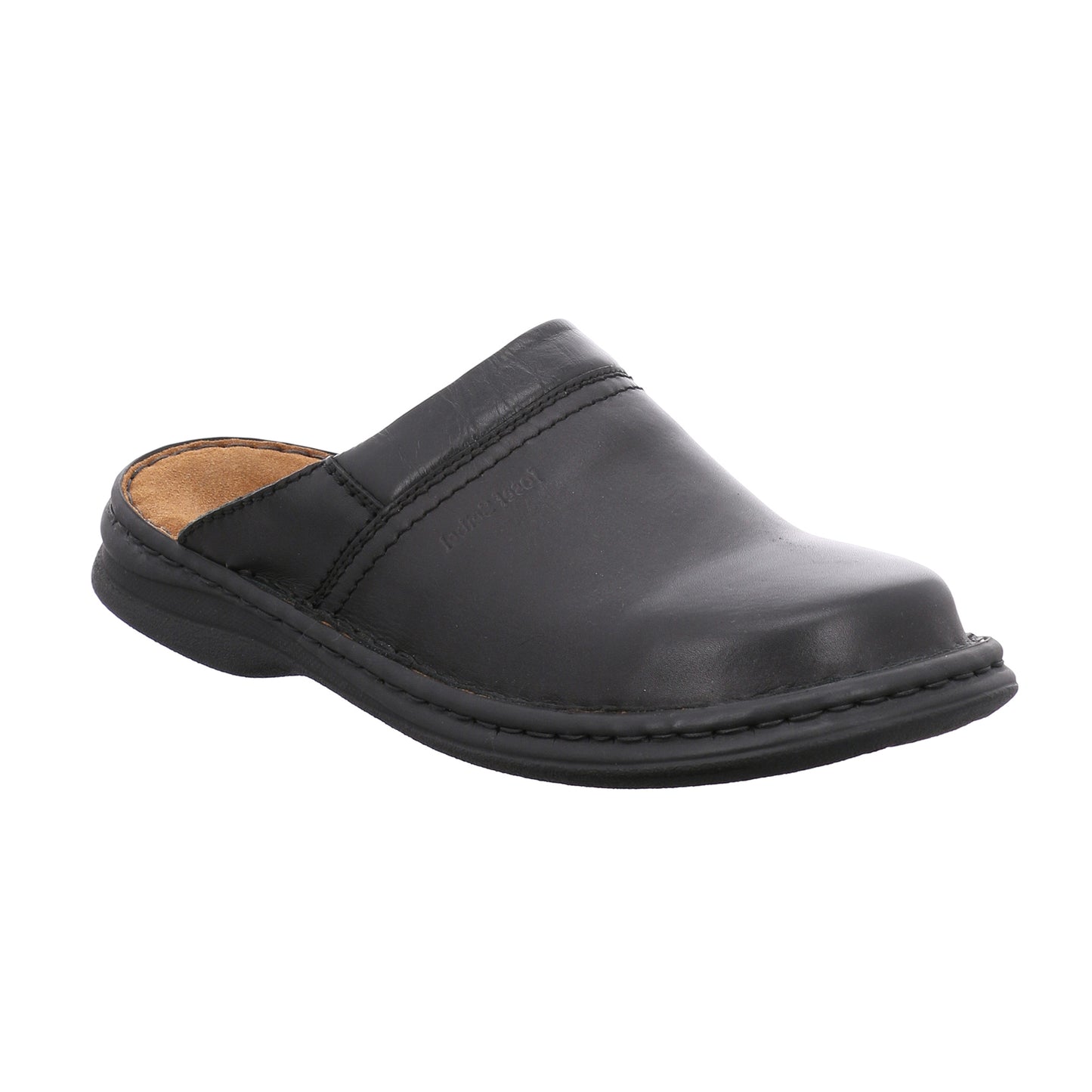Josef Seibel 10663 37 600 Max Black Slipper/Clog Mule