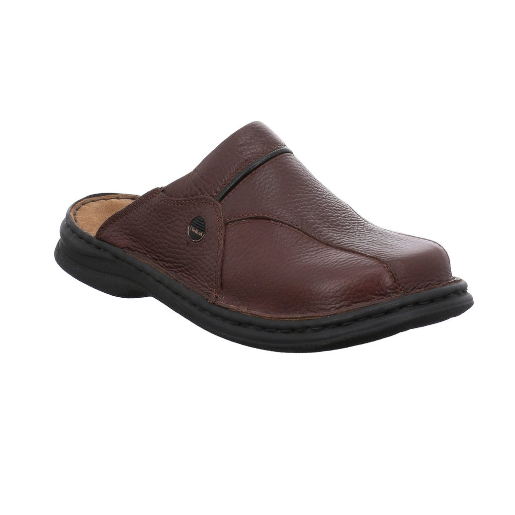 Josef Seibel Klaus 10999 26 341 Brown/Black Leather Slip On Mule