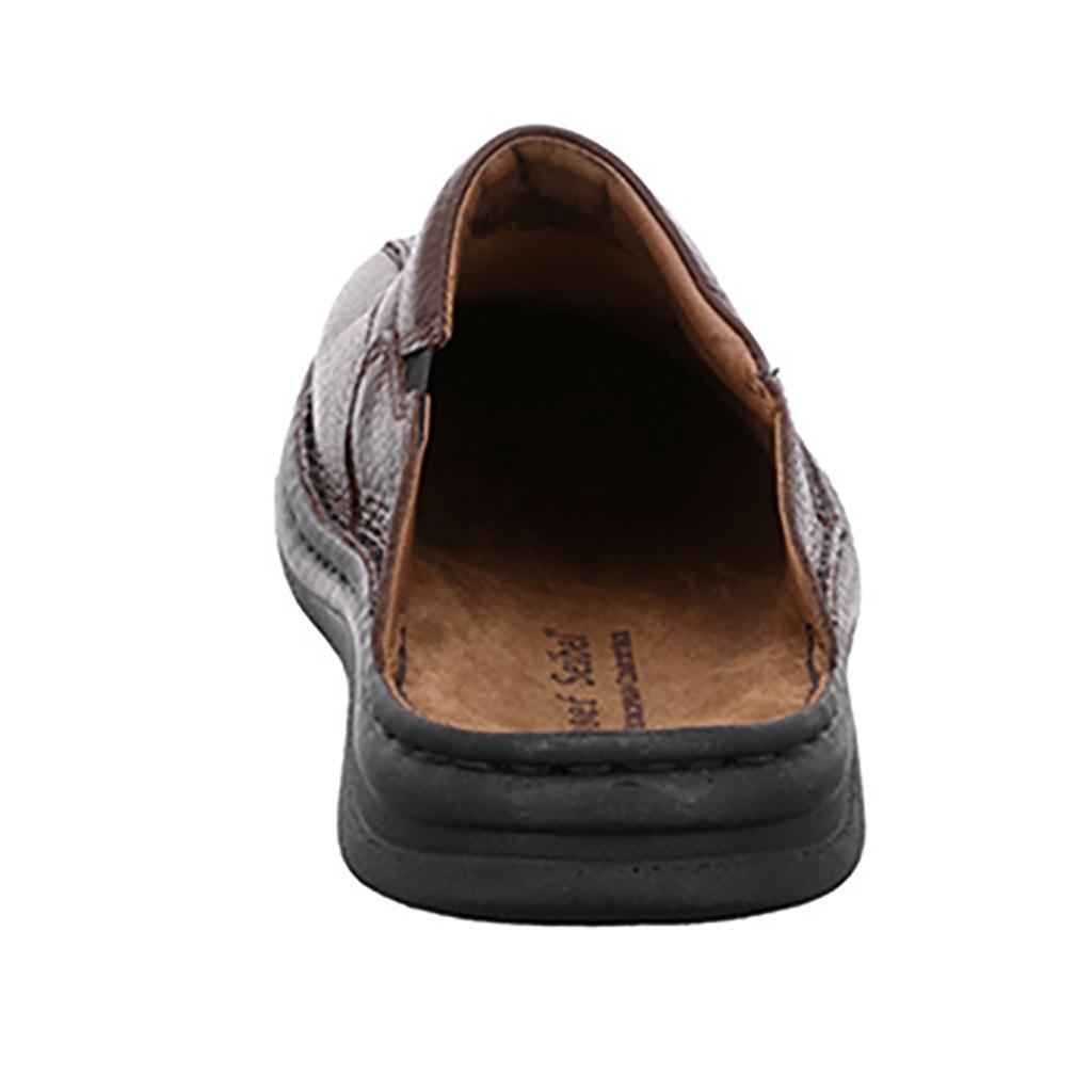 Josef Seibel Klaus 10999 26 341 Brown/Black Leather Slip On Mule