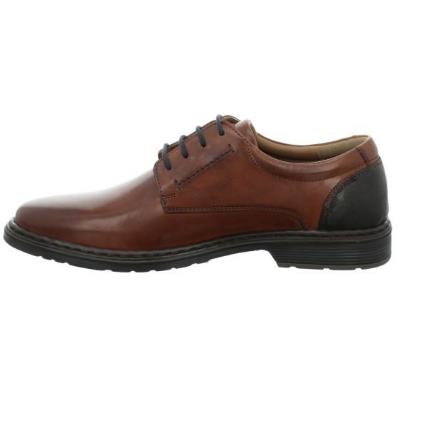 Josef Seibel 42801 860 371 Alastair01 Cognac Combi Brown Lace Shoes