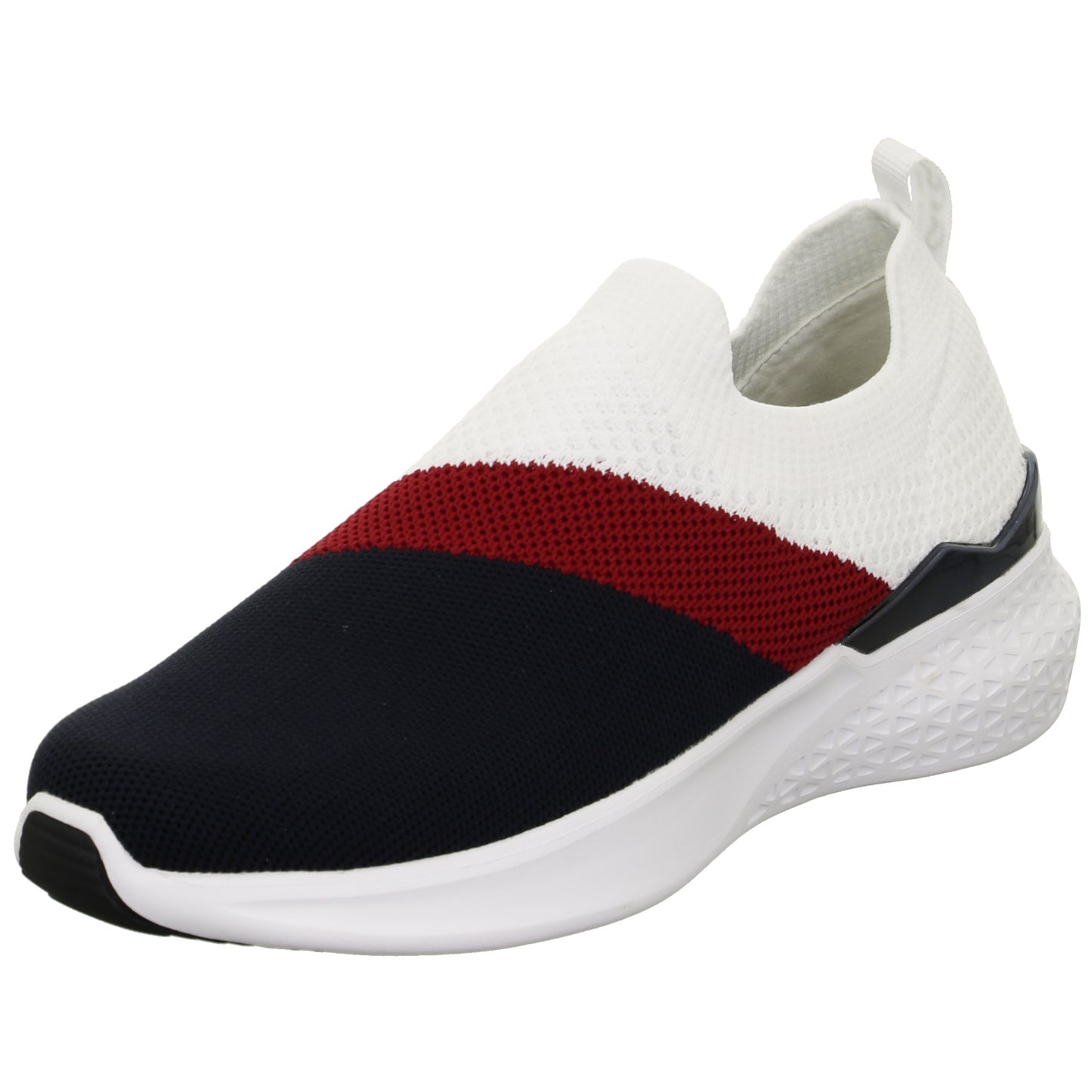 Ara 12-54512 Maya Navy, White & Red Slip On Sneakers