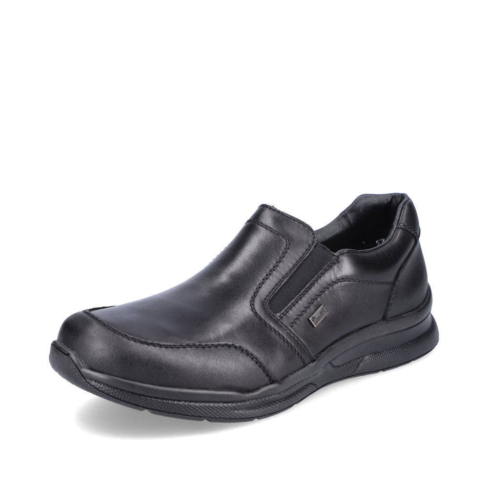 Rieker 14850-00 Tex Black Slip On Casual Shoes