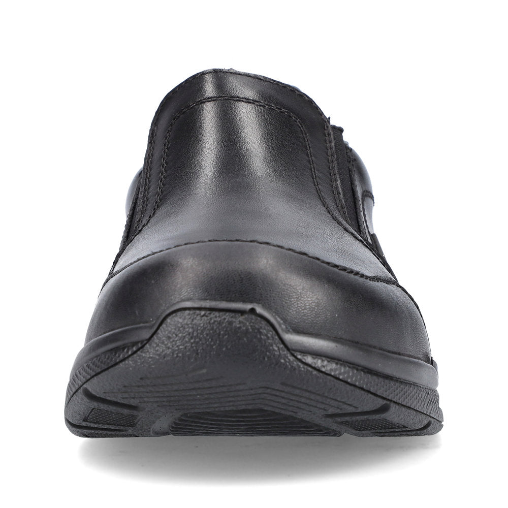 Rieker 14850-00 Tex Black Slip On Casual Shoes