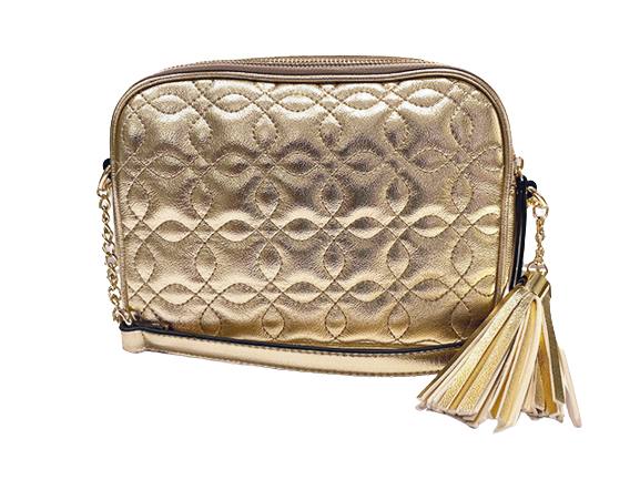 Ara 16-21509-74 Metallic Platinum Cross Body Bag