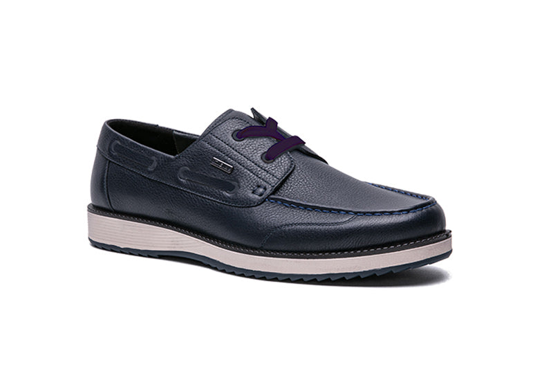 G Comfort 1729 Navy Lace Shoes