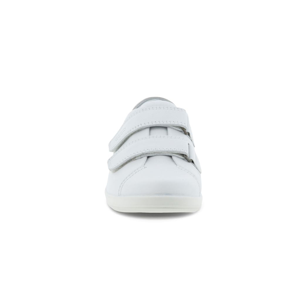 Ecco 206513 01002 Soft2.0 Bright White Velcro Casual Shoes