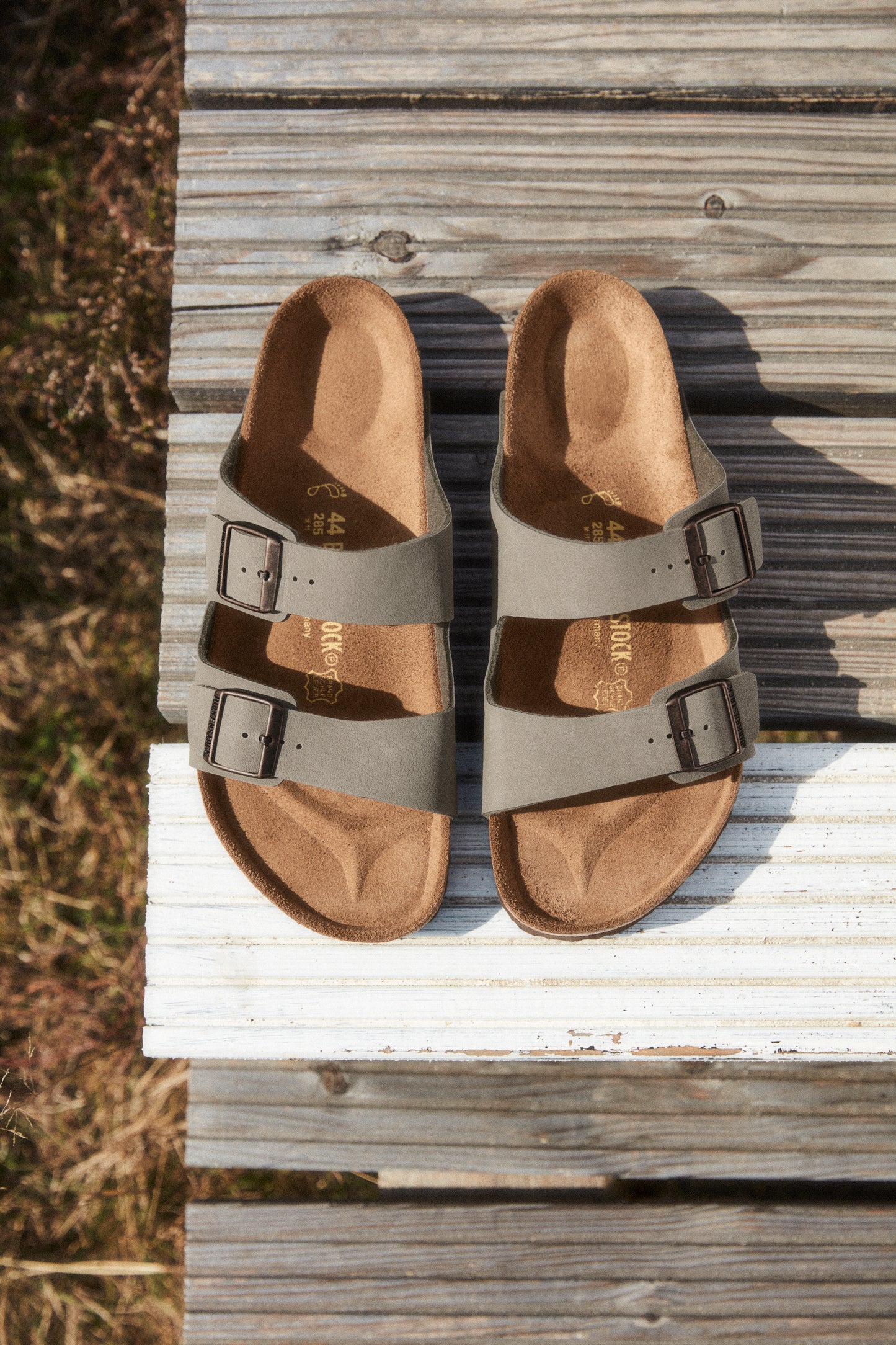 Birkenstock 0151213/151213 Arizona BS Stone 2 Strap Sandals