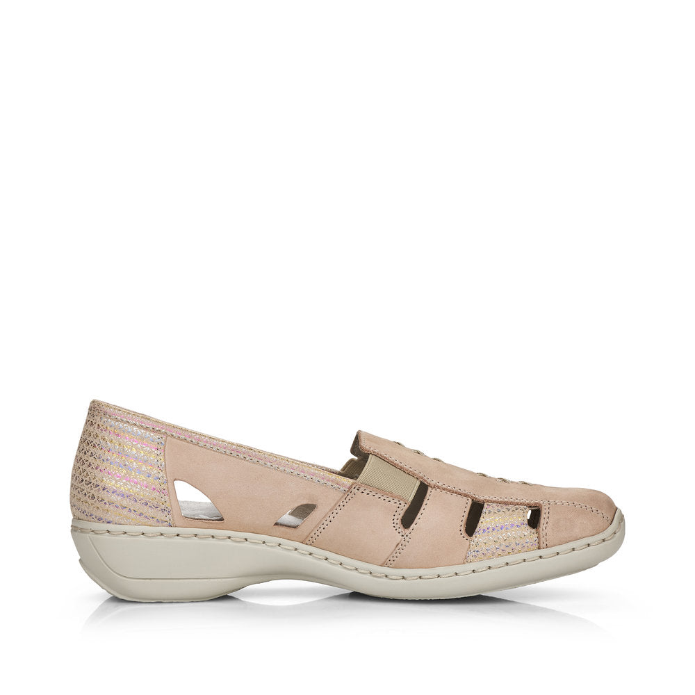 Rieker 41385-60 Beige Multi Casual Shoes