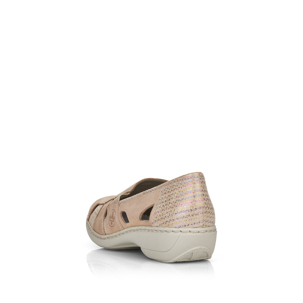 Rieker 41385-60 Beige Multi Casual Shoes