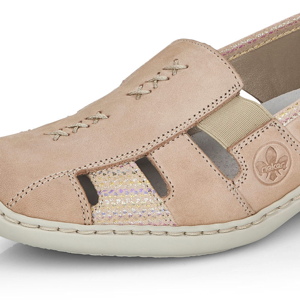 Rieker 41385-60 Beige Multi Casual Shoes
