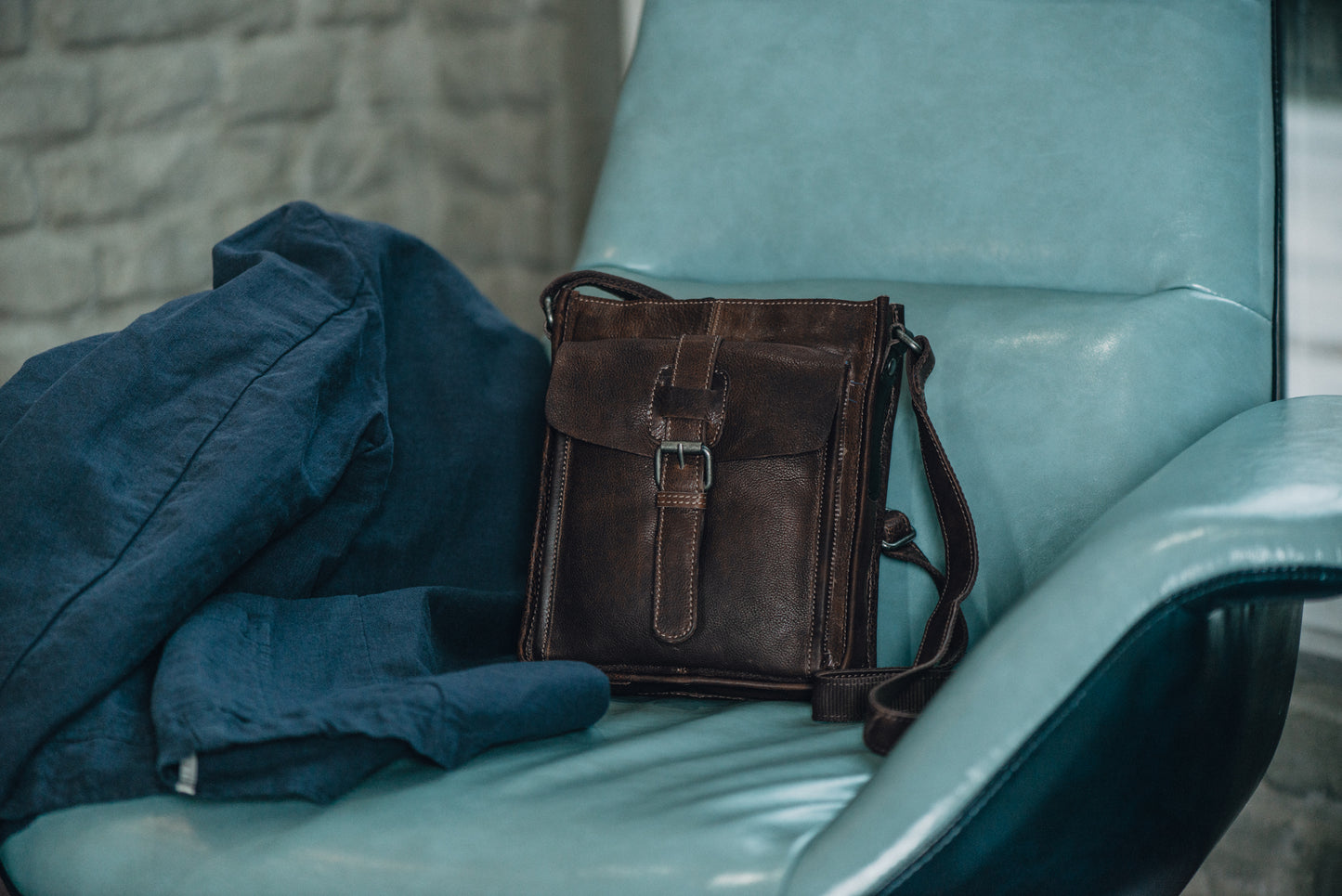 Ashwood Leather 4551 Tan/Brown Body Bag
