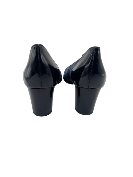 Bioeco By ARKA 5527 1235+0355 Navy Leather/Patent Heels