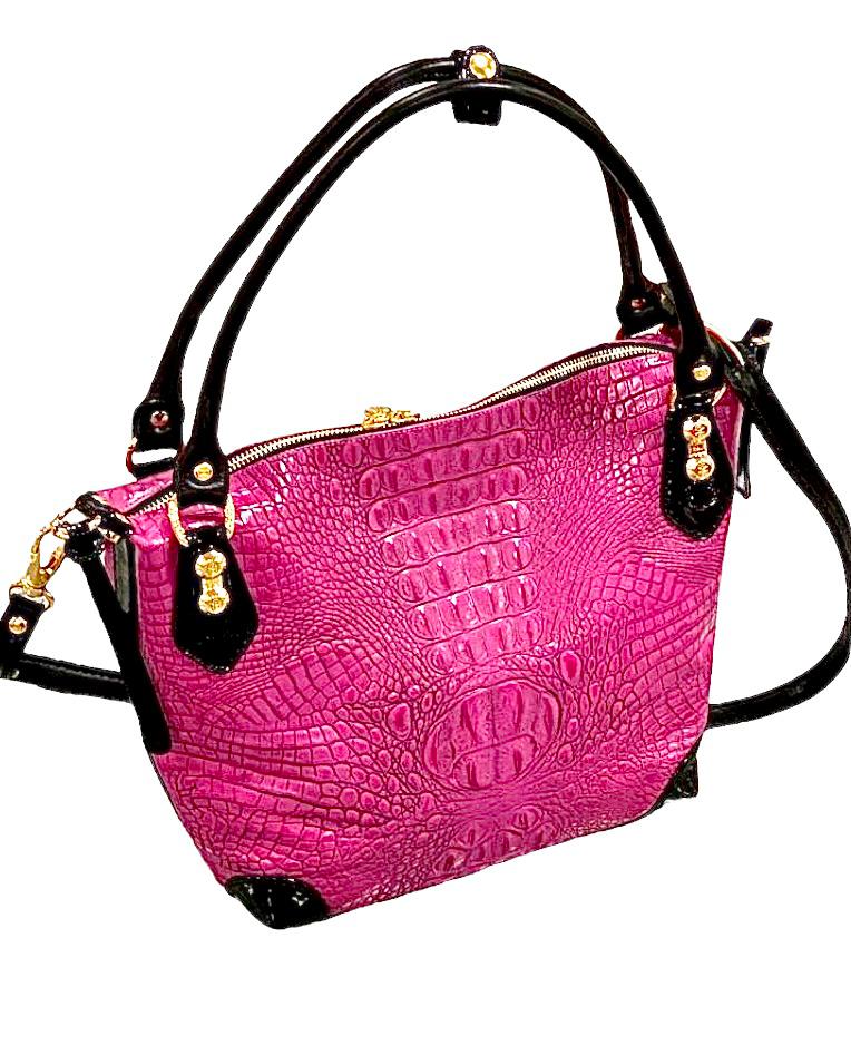 Marino Orlandi MO4820C Fushia Pink Handbag