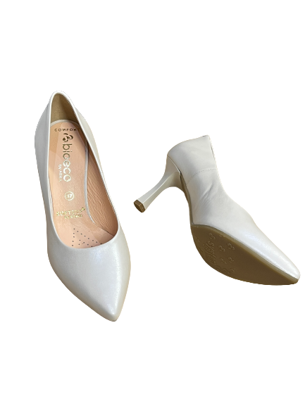 Bioeco by Arka 6178 2380 Beige Leather Heels