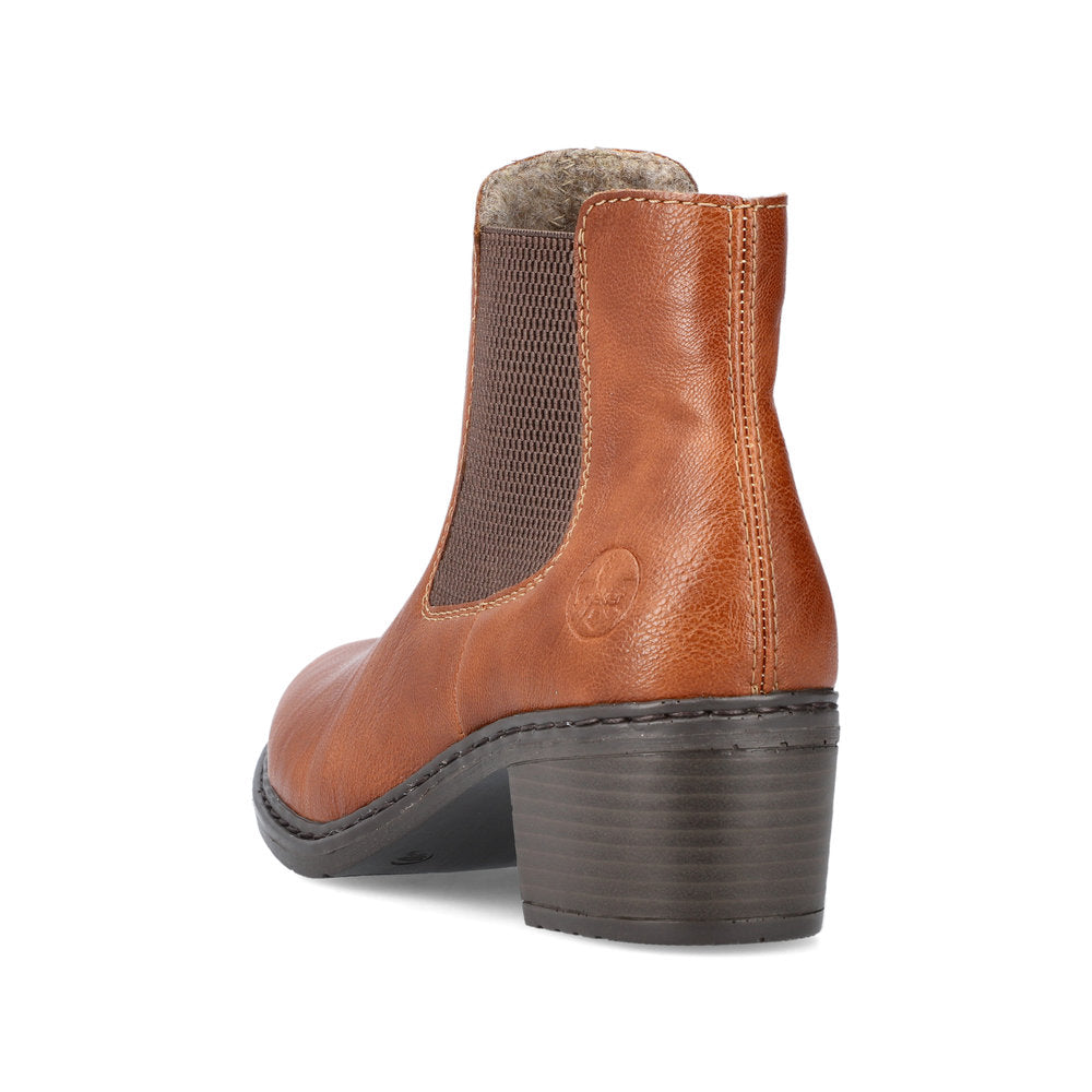 Rieker 70171-23 Brown Chelsea Boots