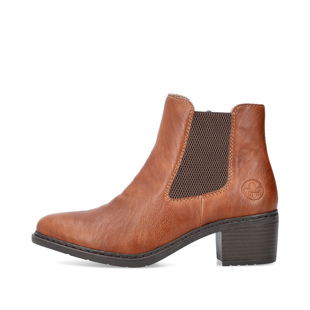 Rieker 70171-23 Brown Chelsea Boots