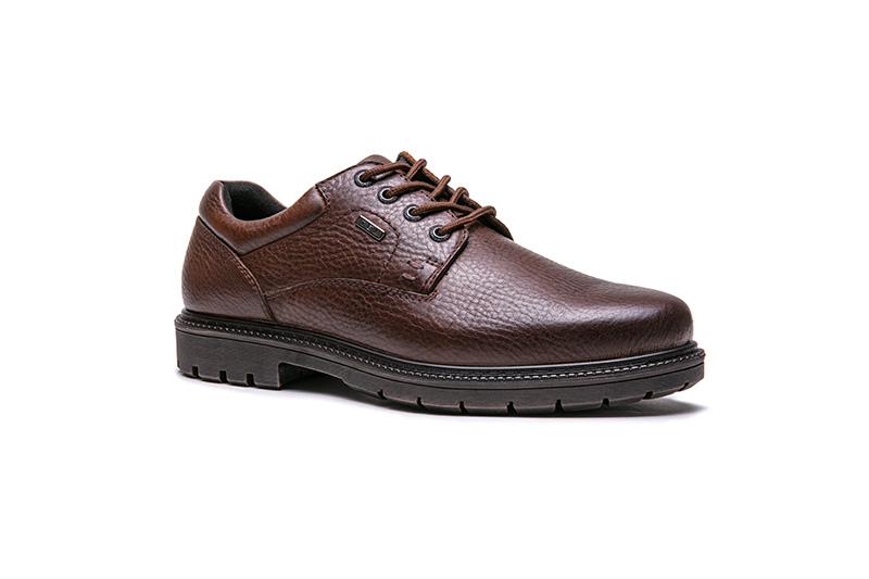 G Comfort 959-1B - Comfortable Brown Lace up shoes