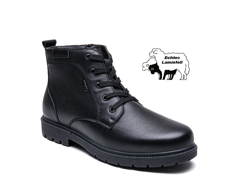 G Comfort 959-4 Black Tex Boots with Lambskin Lining