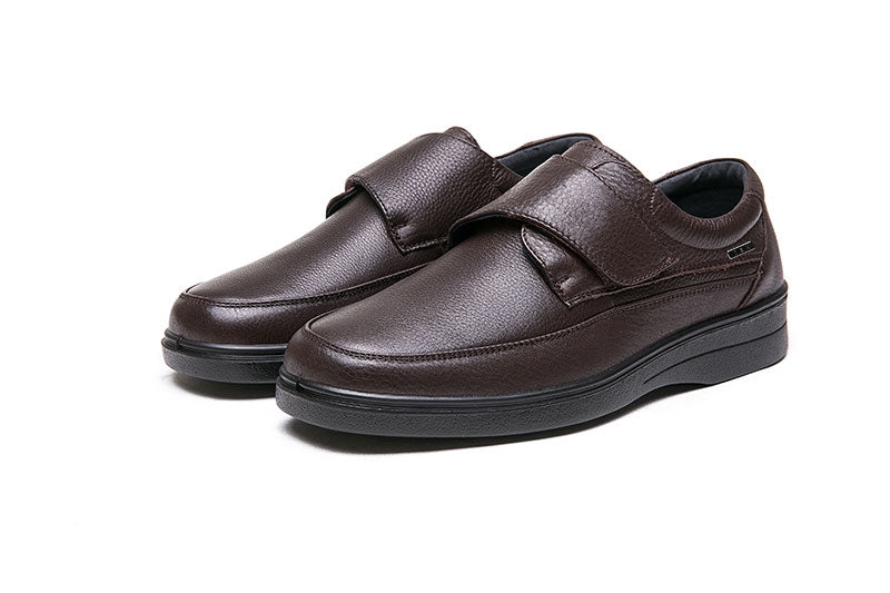 G Comfort A-903 B Brown Velcro Casual Shoesn