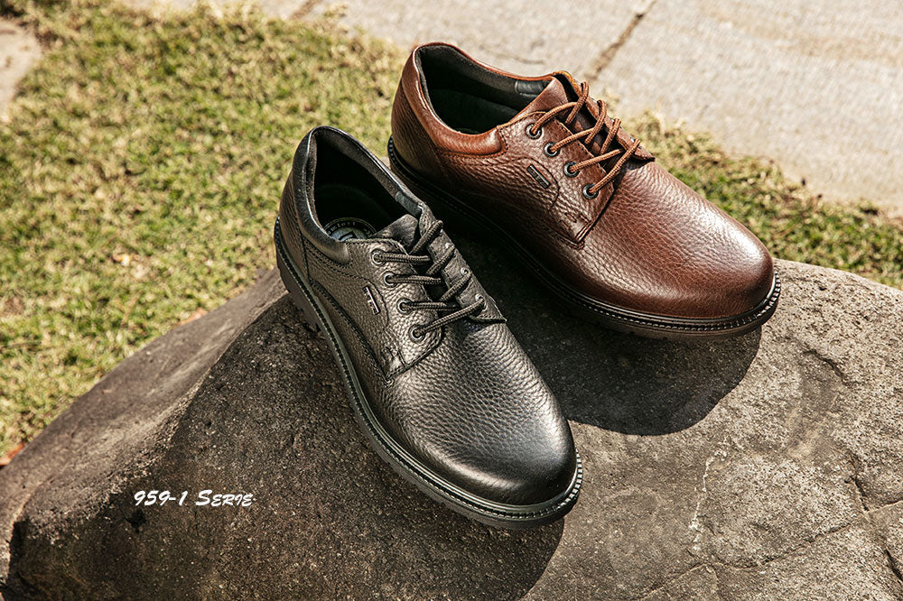 G Comfort 959-1 Dark Brown Lace Shoes - 2022