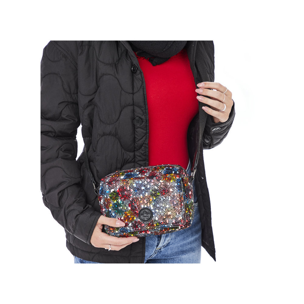 Rieker H1455-94 Black Multi Handbag/CrossBody Bag