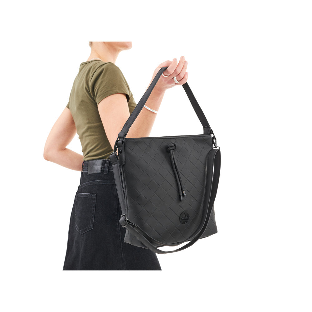 Rieker H1514-00 Black Shoulder Bag