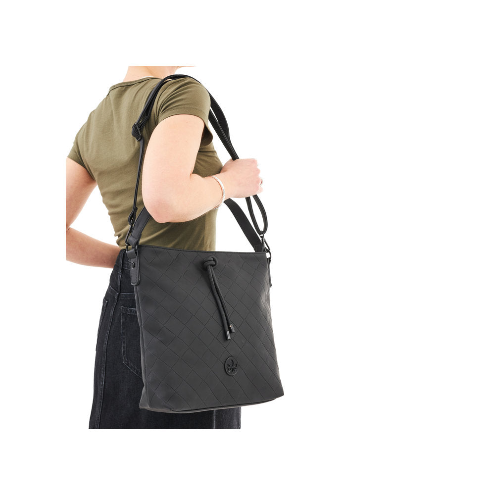 Rieker H1514-00 Black Shoulder Bag
