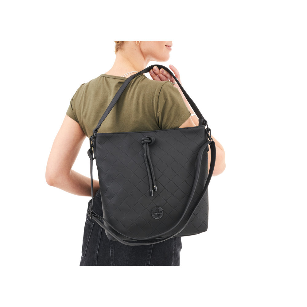 Rieker H1514-00 Black Shoulder Bag
