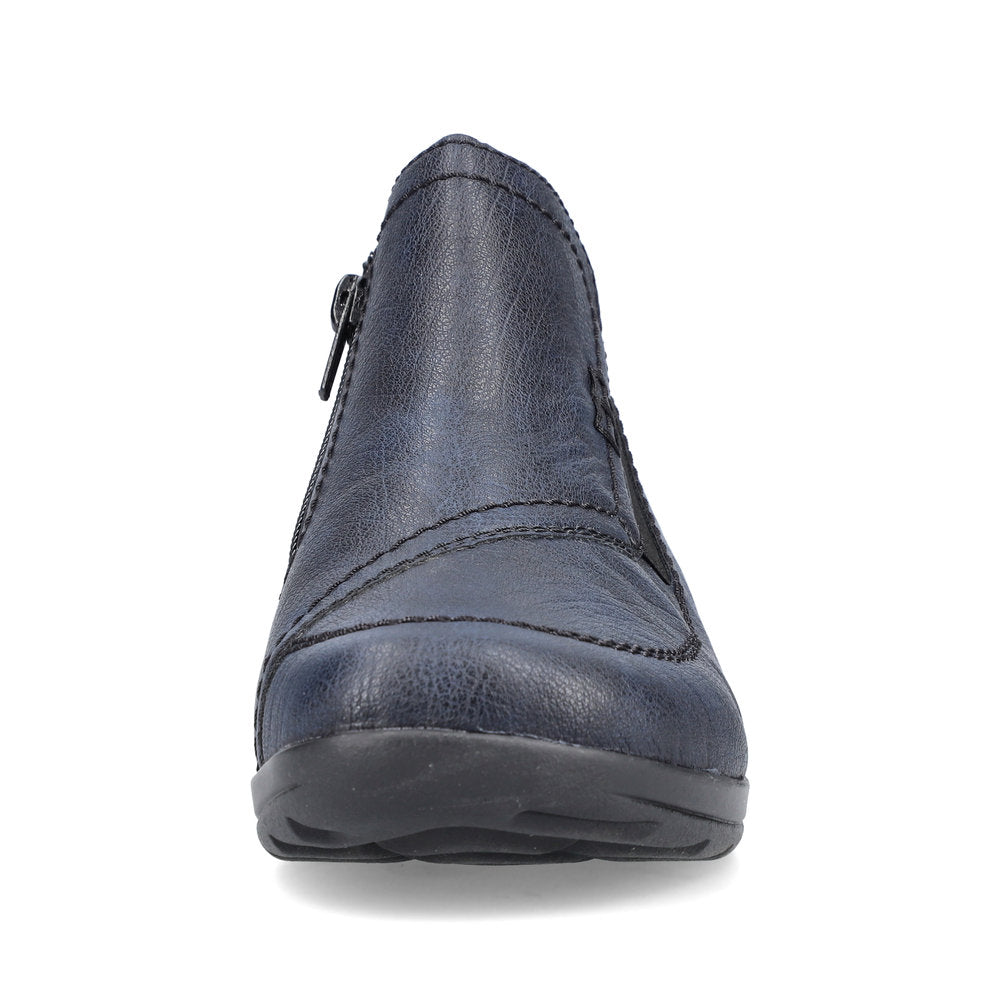 Rieker L1866-14 Tex Navy Blue Slip On Shoes