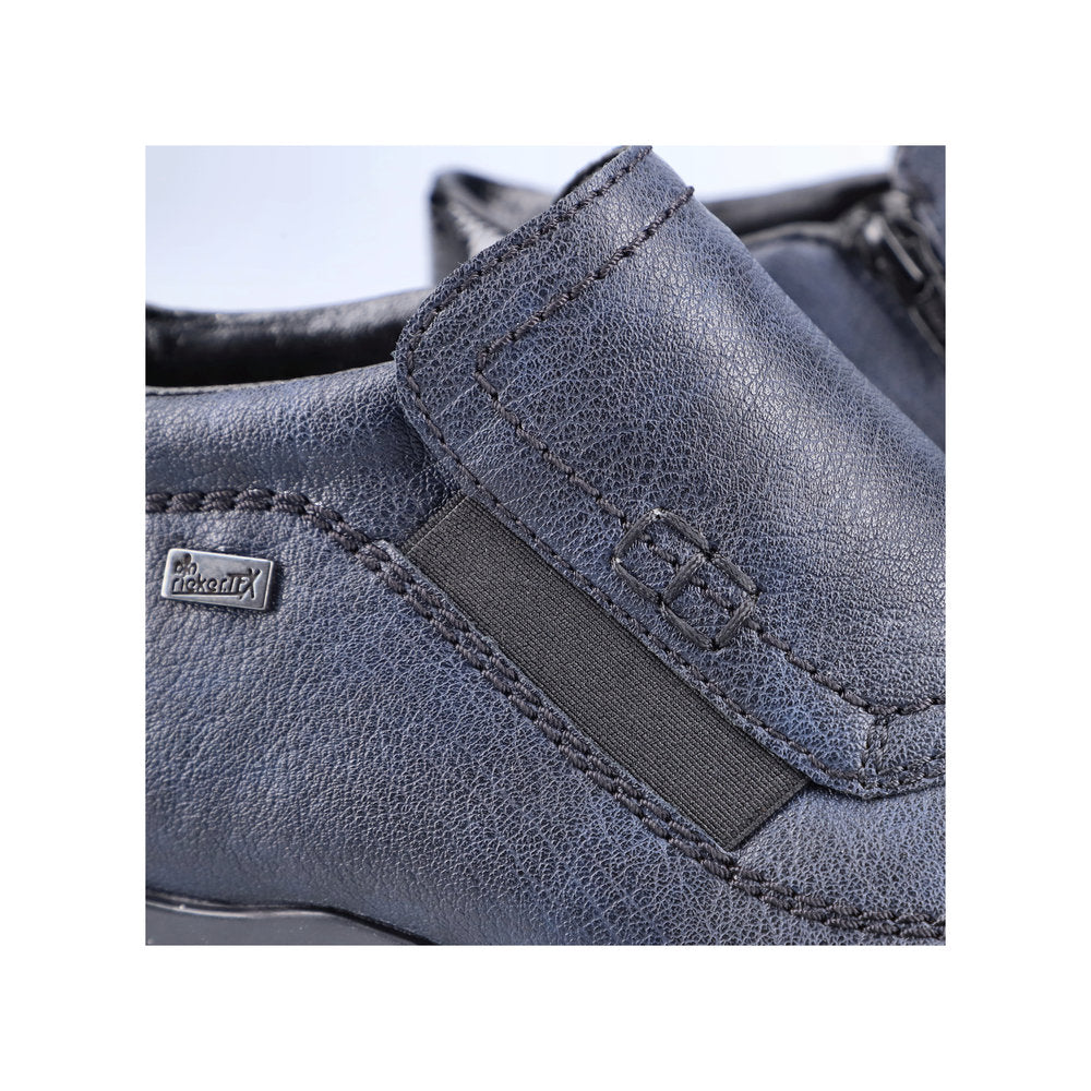 Rieker L1866-14 Tex Navy Blue Slip On Shoes