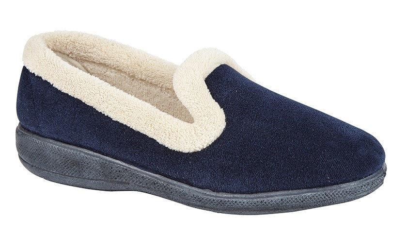 Sleepers LS340C Sophia Tab Slippers with Memory Foam