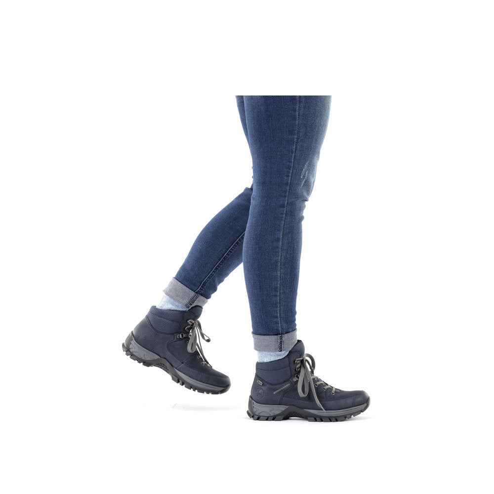 Rieker M9830-15 Tex Blue Winter Outdoor Boots