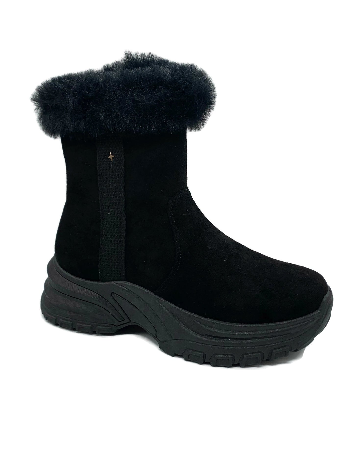 Gordonjack Myra Black Suede Warm Boots