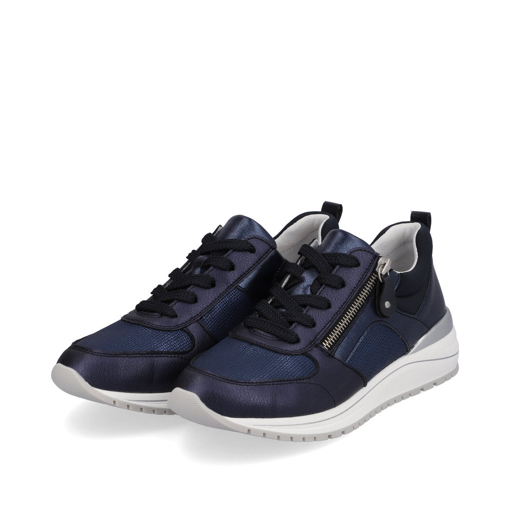 Remonte R3702-14 Navy Blue Sneakers with Zip