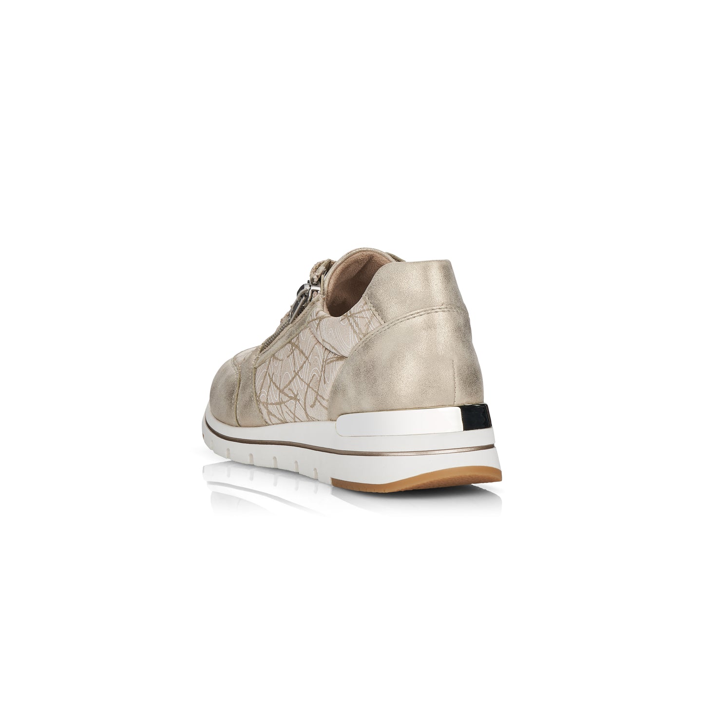 Remonte R6700-60 Beige Combi Sneakers