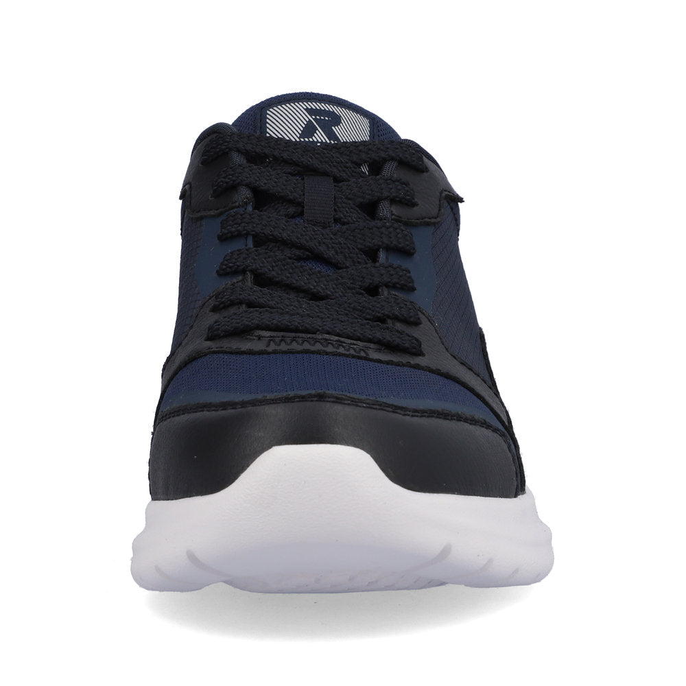 Rieker U0500-14 Evolution Navy Combi Sneakers with White Sole