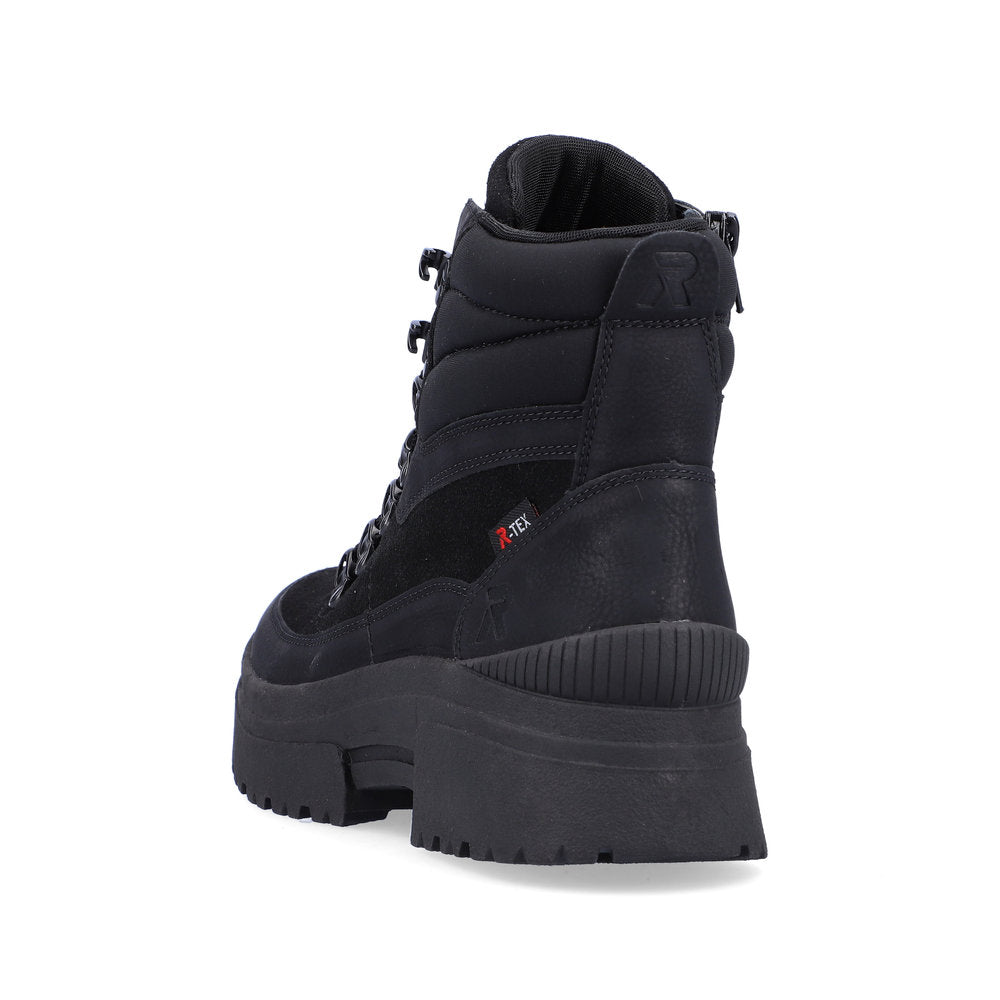 Rieker W0370-00 Evolution Tex Black Boots