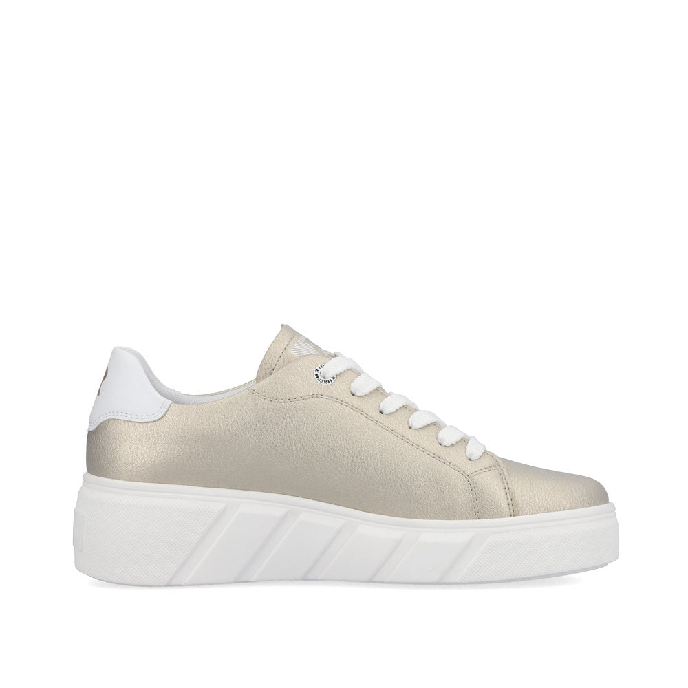Rieker W0501-90 Evolution Gold Sneakers