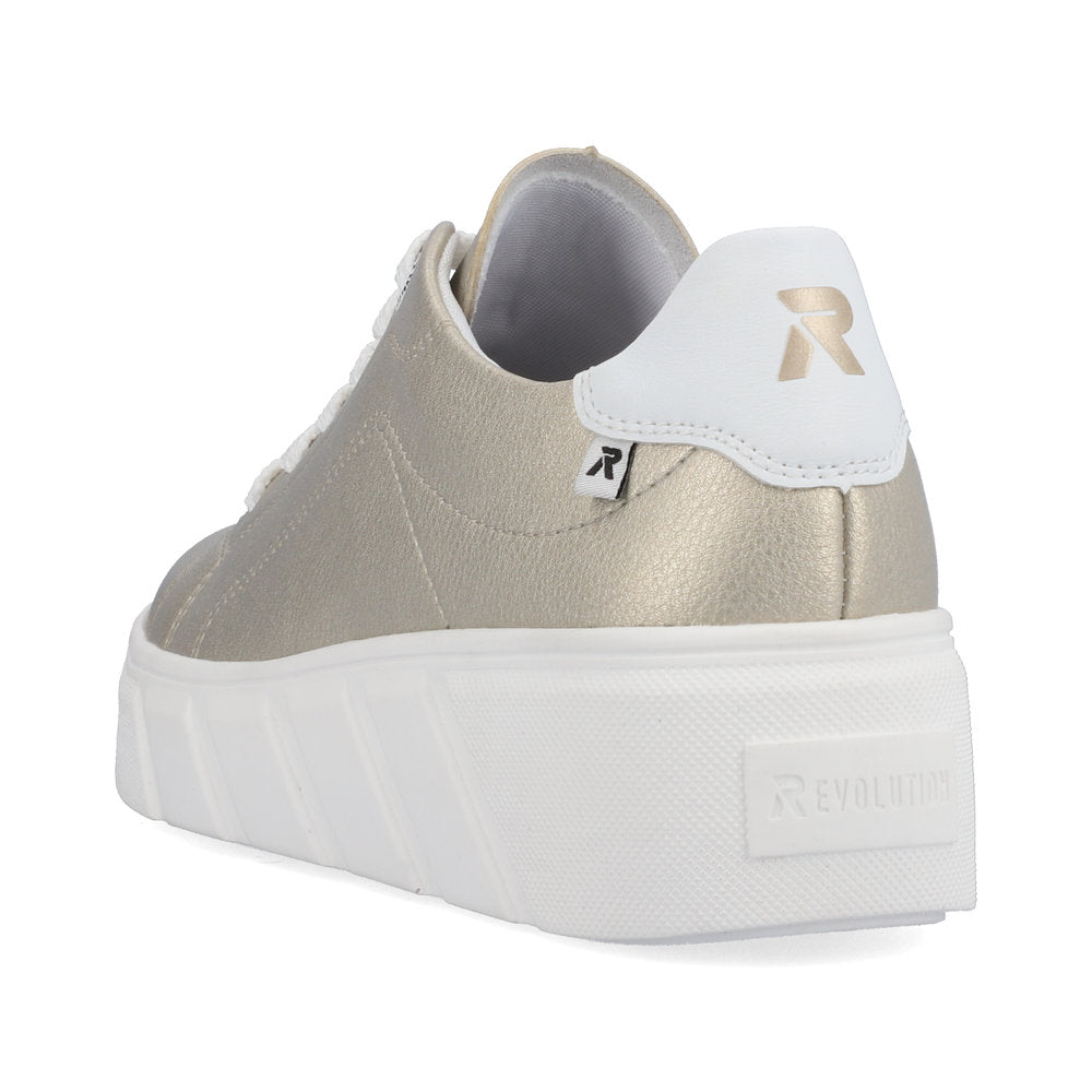 Rieker W0501-90 Evolution Gold Sneakers
