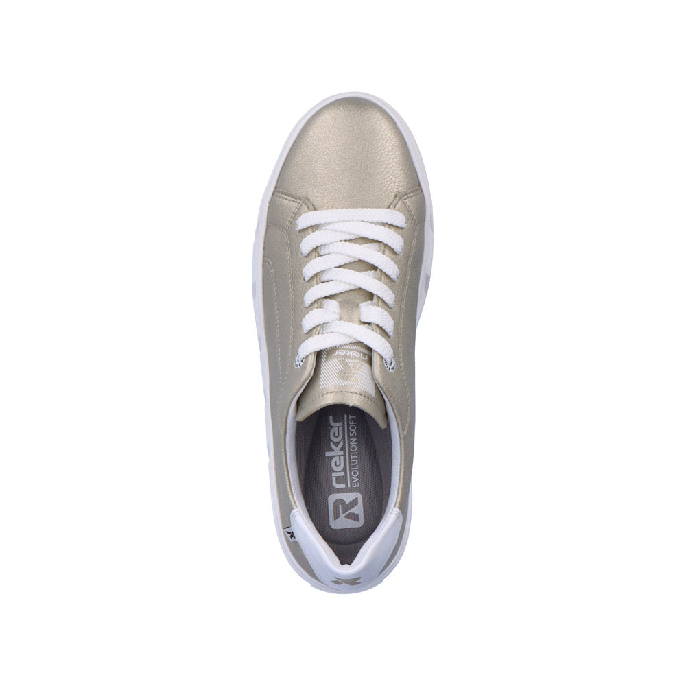 Rieker W0501-90 Evolution Gold Sneakers