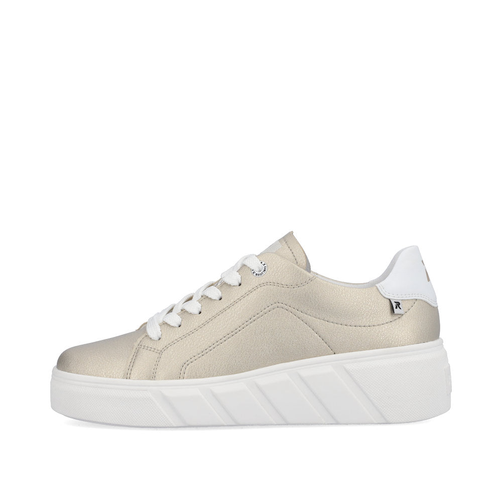 Rieker W0501-90 Evolution Gold Sneakers
