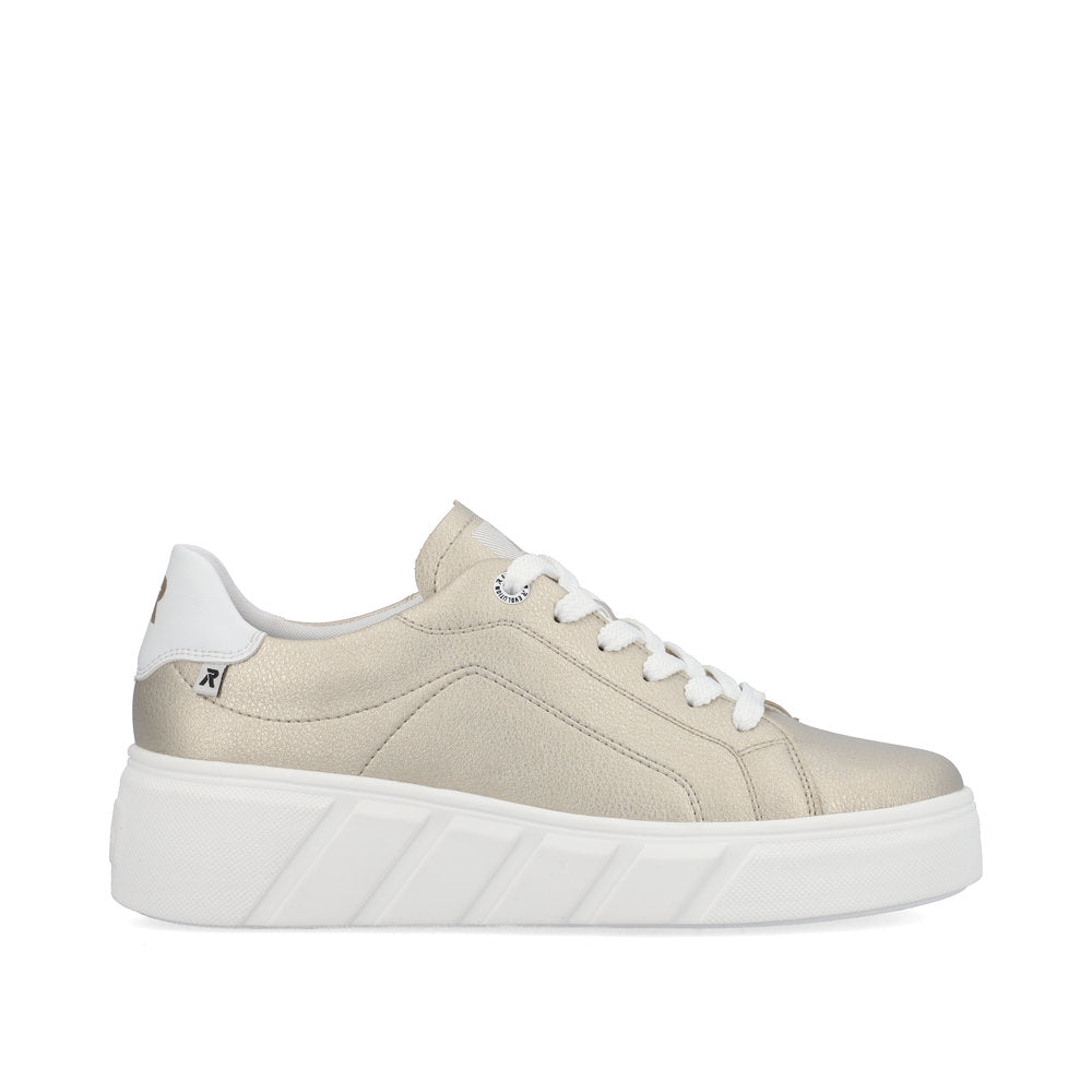 Rieker W0501-90 Evolution Gold Sneakers