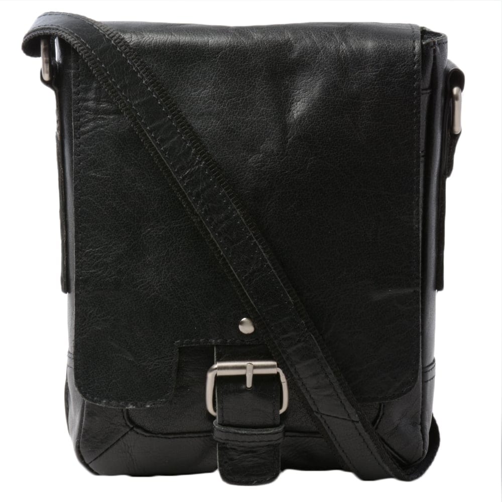 Ashwood Leather 8341 Black Body Bag