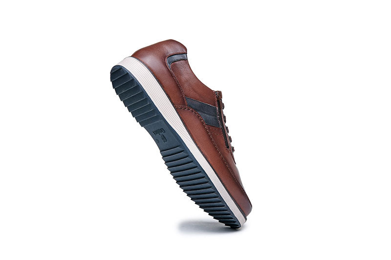 G Comfort 1727 Cognac Tan Lace Shoes