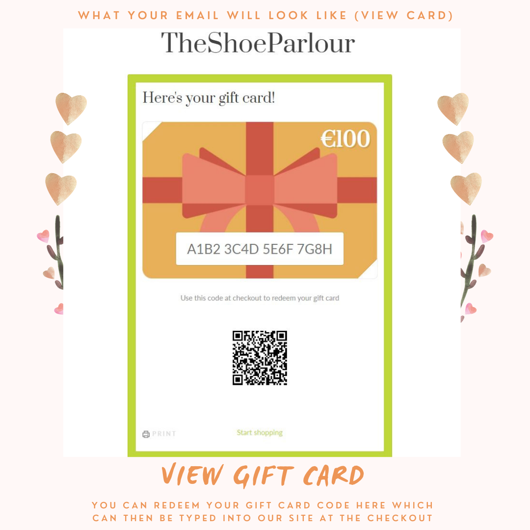 The Shoe Parlour/Phelans Shoes Gift Card