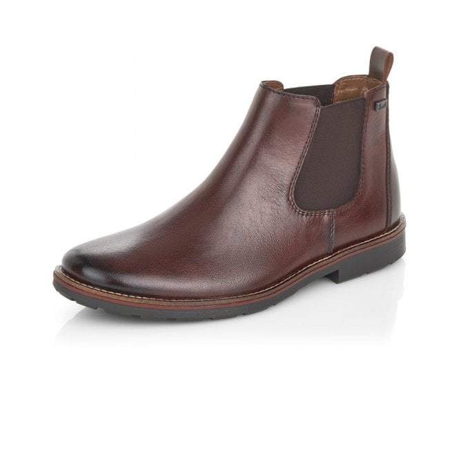 Rieker 35382 25 TEX Brown Chelsea Ankle Boots The Shoe Parlour